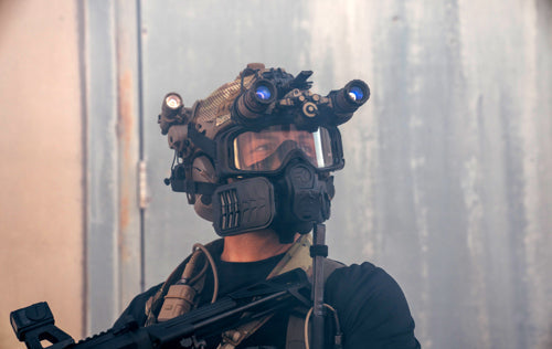 US DOW SELECTS AVON PROTECTION SYSTEM: MITR-M1 HALF MASK AND MITR-PG1 POWERED GOGGLE