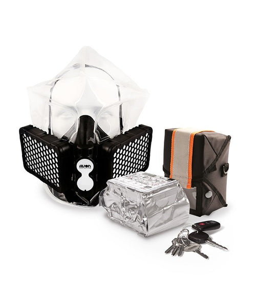 NH15 CBRN-nødflugthætte med Hi-Vis-etui